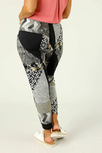 Patchwork Jersey Lounge Pant - SALE