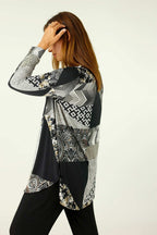 Patchwork Jersey Codi Top - SALE