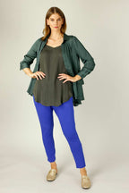 Burnt Moss Seta Layering Cami - SALE