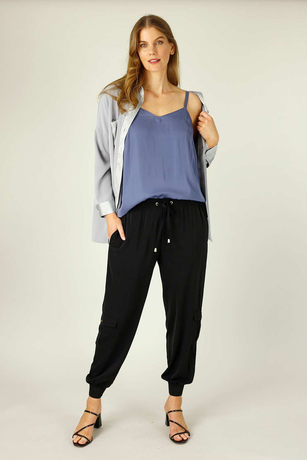 Chambray Seta Layering Cami