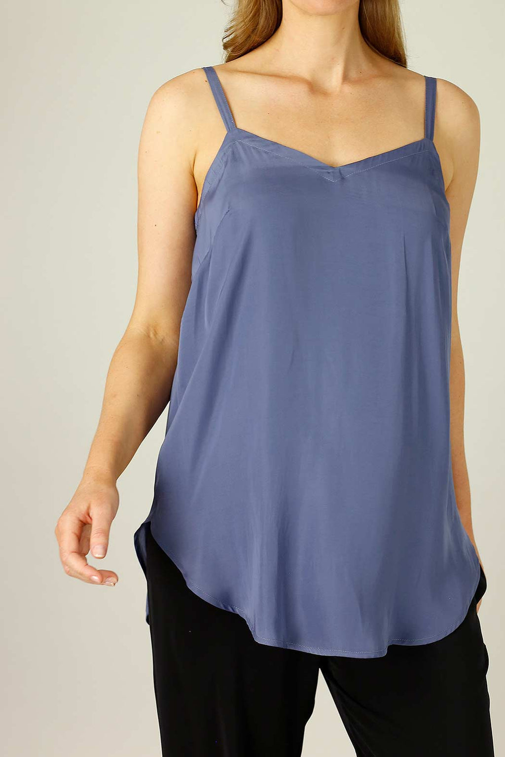 Chambray Seta Layering Cami