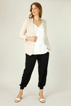 White Soft Touch Audrey Blouse - SALE