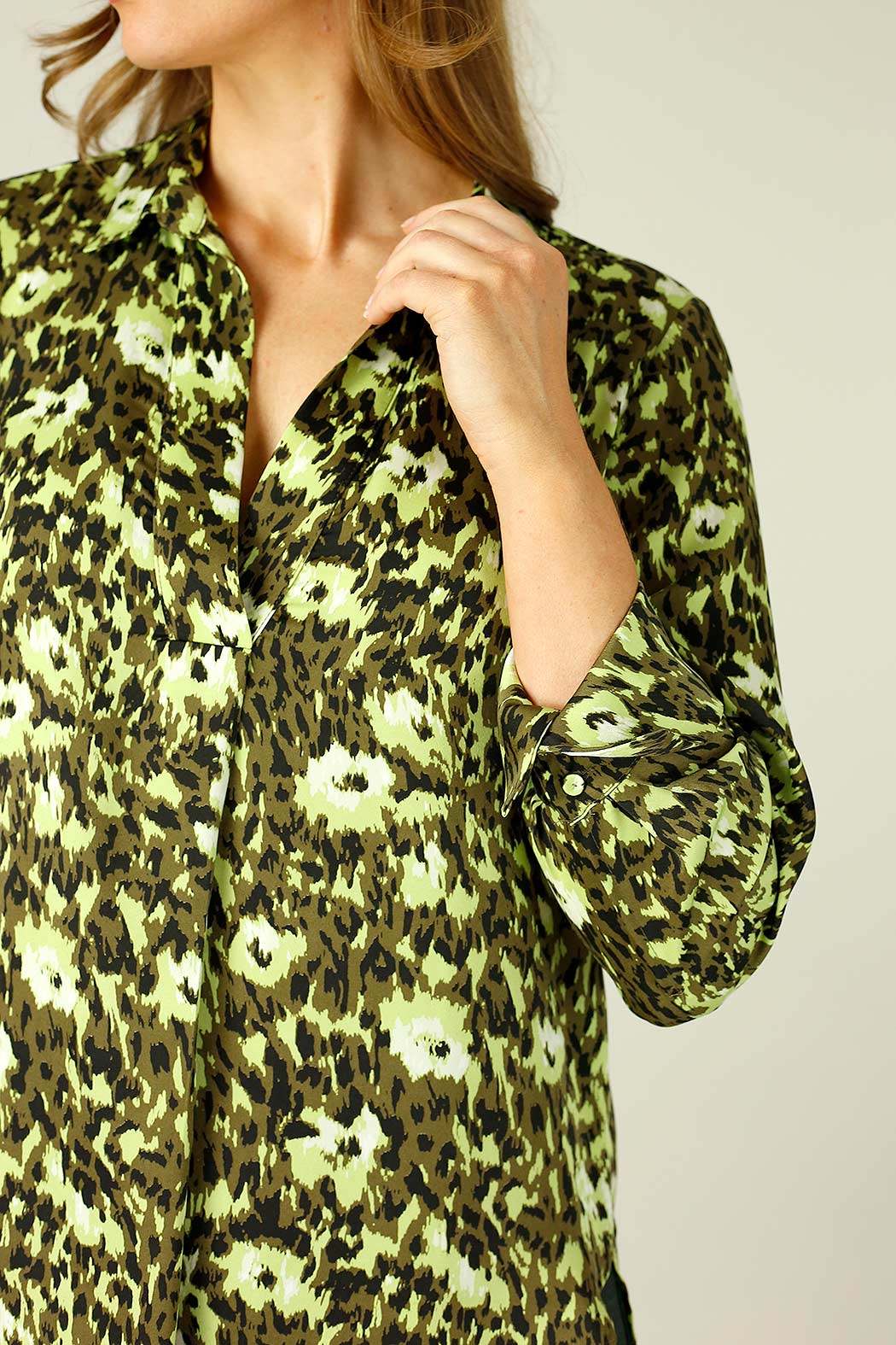 Green Animal Nano Gatsby Shirt - SALE
