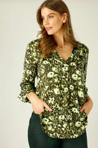 Green Animal Nano Gatsby Shirt - SALE