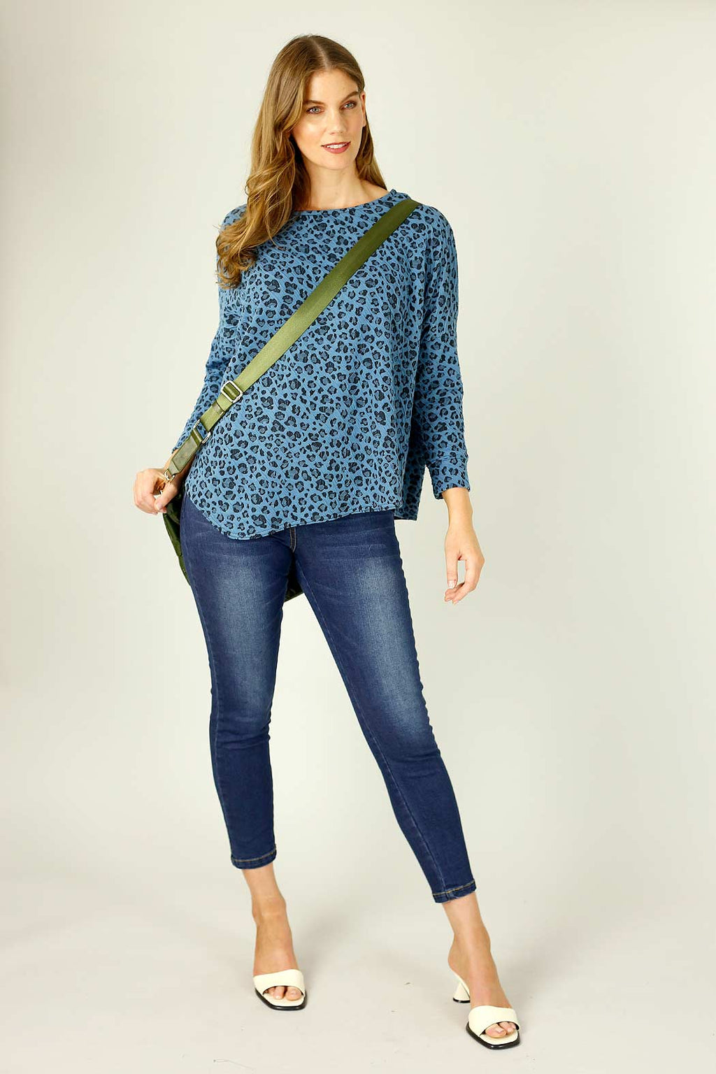 Indigo Pull On Jean - FINAL SALE