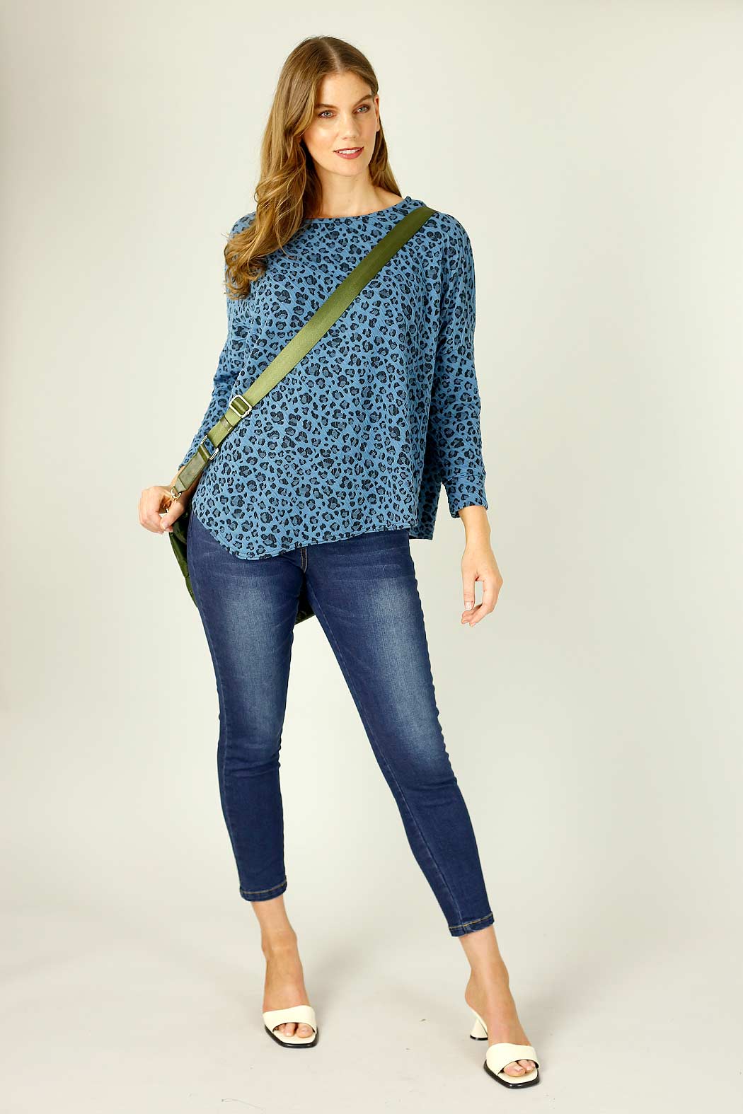 Indigo Pull On Jean - FINAL SALE