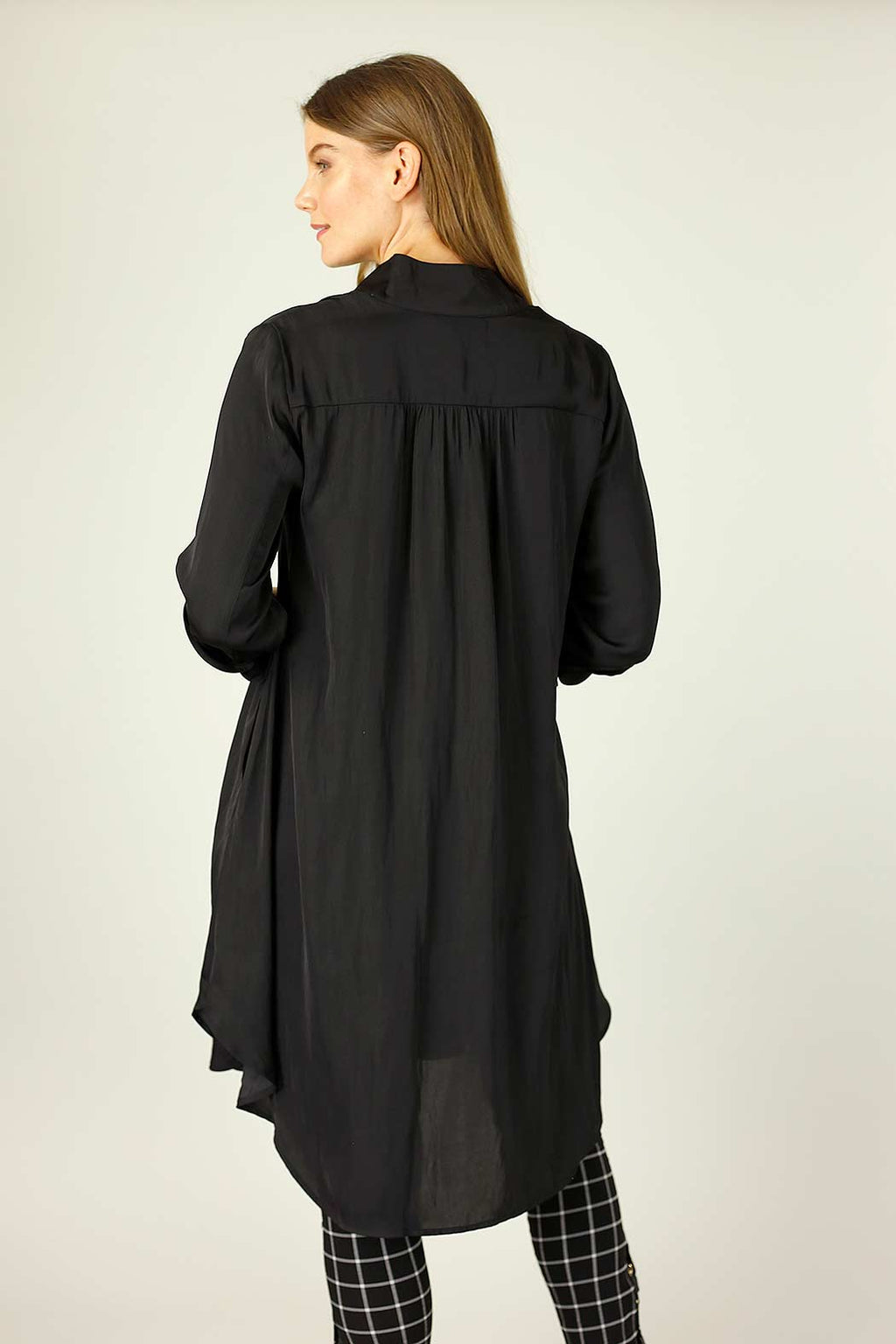 Black Seta Oversized Blogger Shirt - SALE