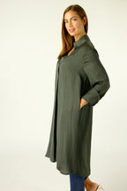 Khaki Seta Blogger Dress