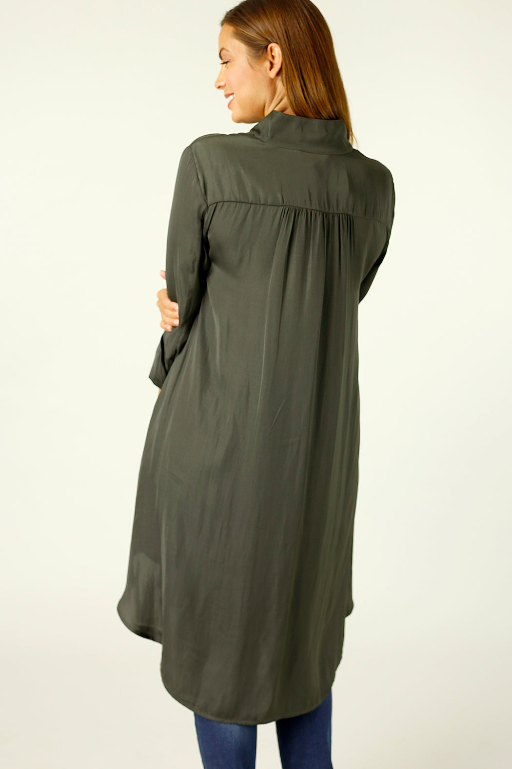 Khaki Seta Blogger Dress