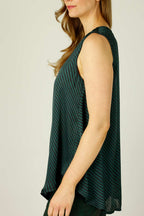 Jade Stripe Nano Sydney Cami - SALE