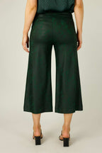 Forest Leatherette Jet Culotte