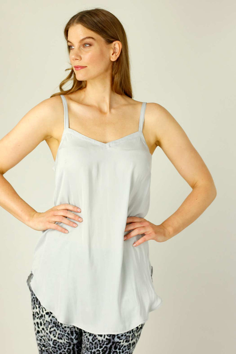 Grey Seta Layering Cami