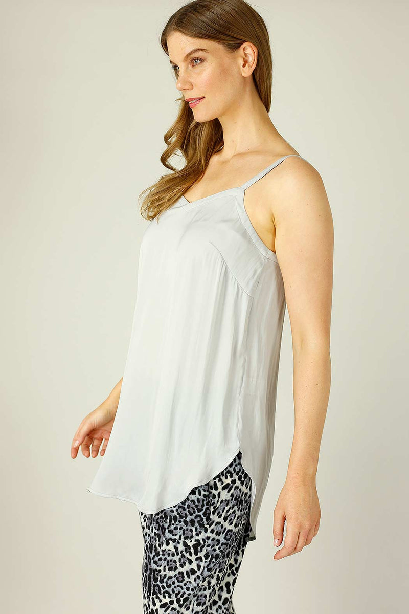 Grey Seta Layering Cami