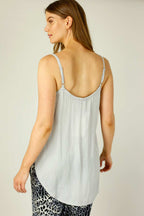 Grey Seta Layering Cami