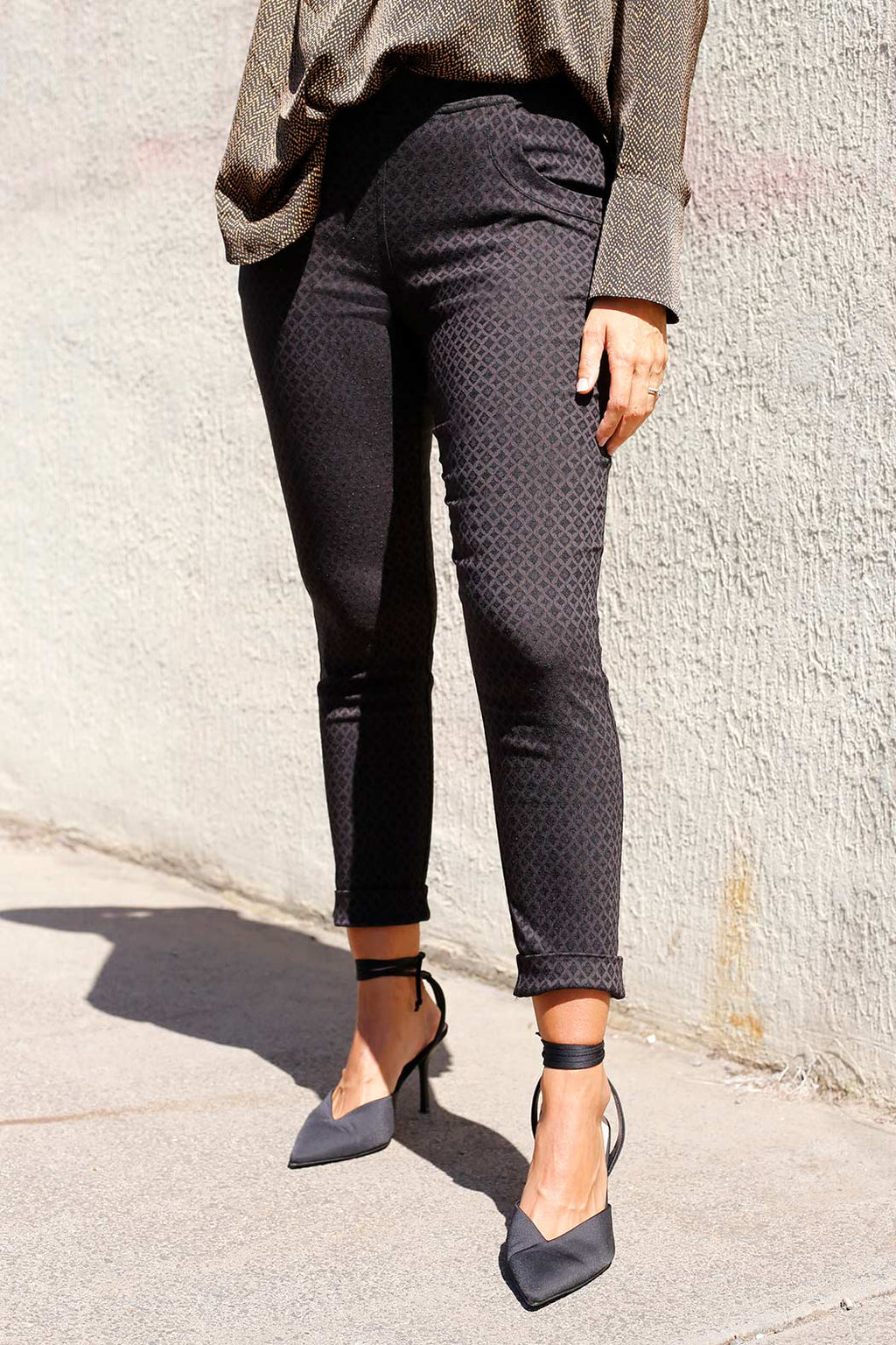 Diamond Jacquard Jogger