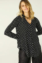 White Spot Jersey Romi Top - SALE