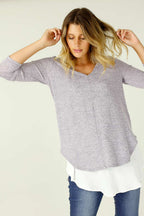 Lilac Knit Romi Top - SALE