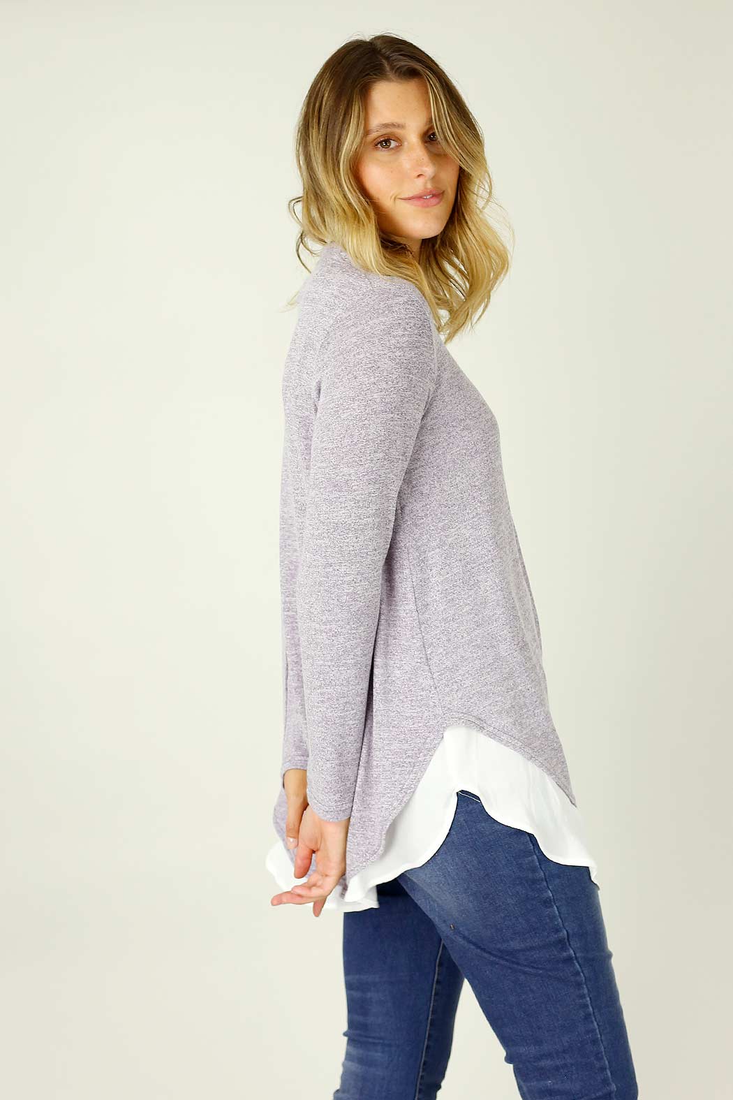 Lilac Knit Romi Top - SALE