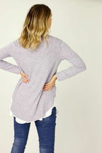 Lilac Knit Romi Top - SALE