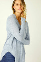 Blue Knit Romi Top - SALE
