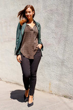 Tan Spot Nano Blogger Shirt