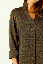 Tan Spot Nano Blogger Shirt