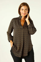 Tan Spot Nano Blogger Shirt