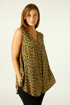 Tan Animal Nano Sydney Cami