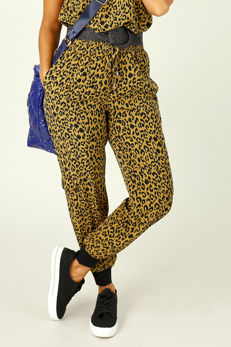 Tan Animal Nano Cargo Pant