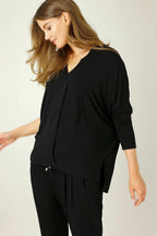 Black Bamboo Bondi Top - FINAL SALE