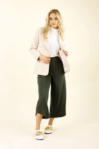 Khaki Bamboo Curi Pant - SALE
