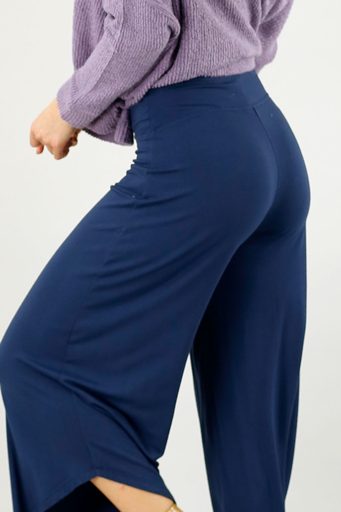 Navy Bamboo Curi Pant - SALE
