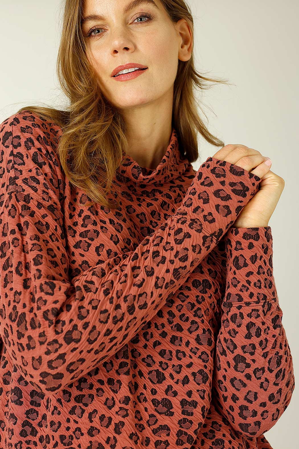 Sienna Animal Jacquard Jumper - SALE