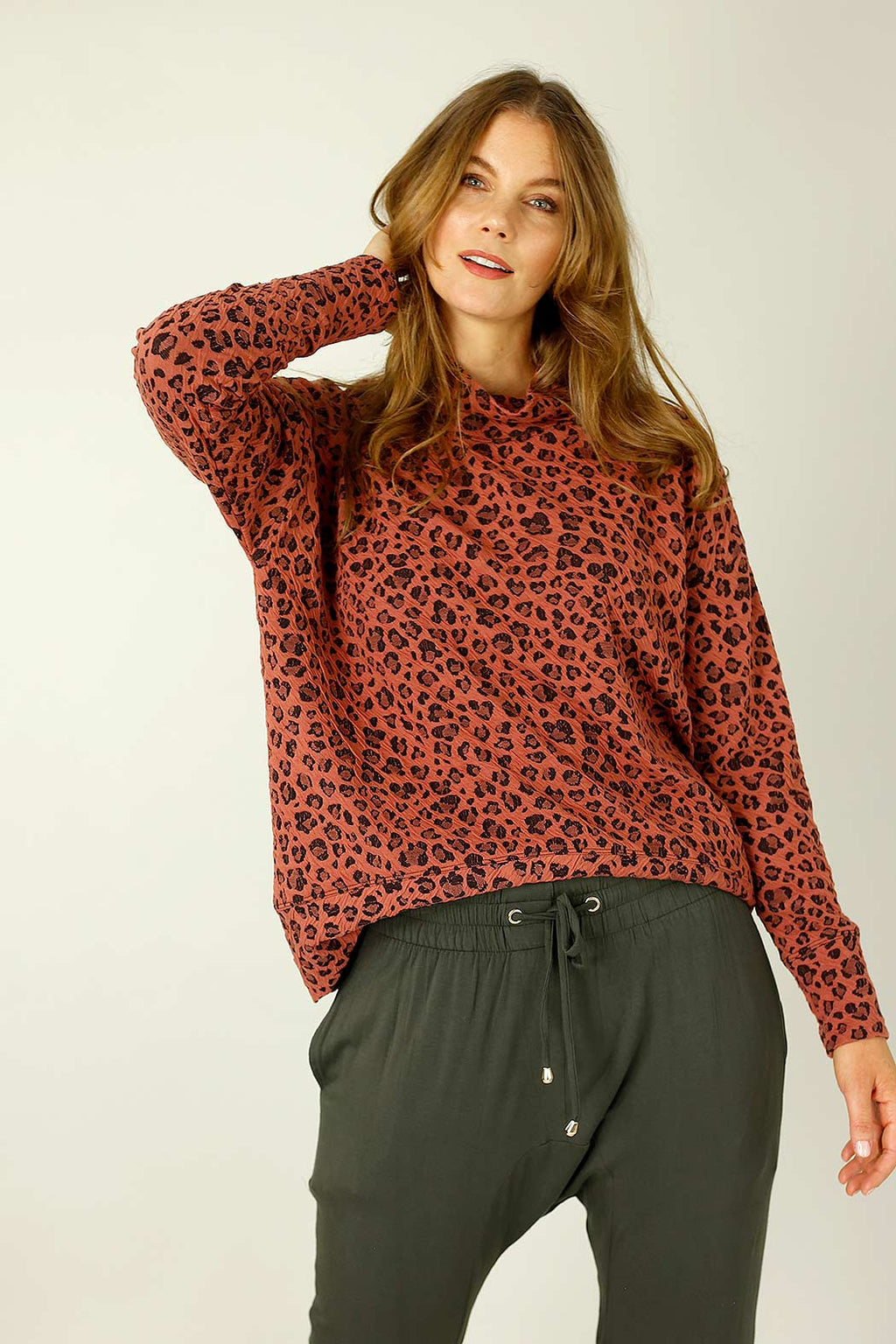 Sienna Animal Jacquard Jumper - SALE