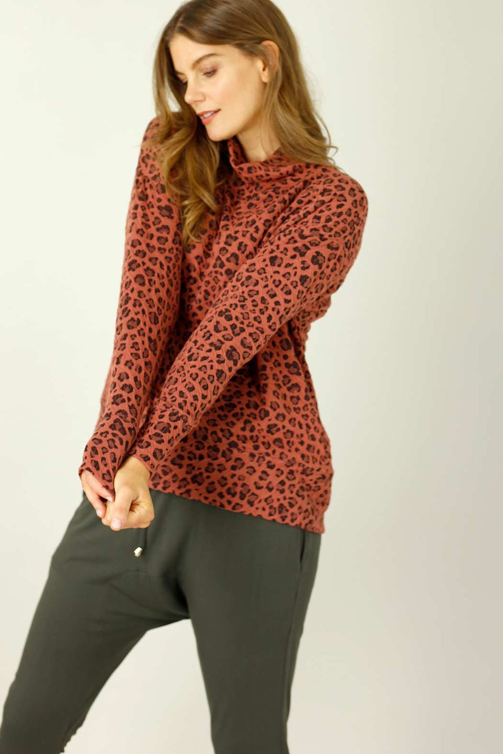 Sienna Animal Jacquard Jumper - SALE