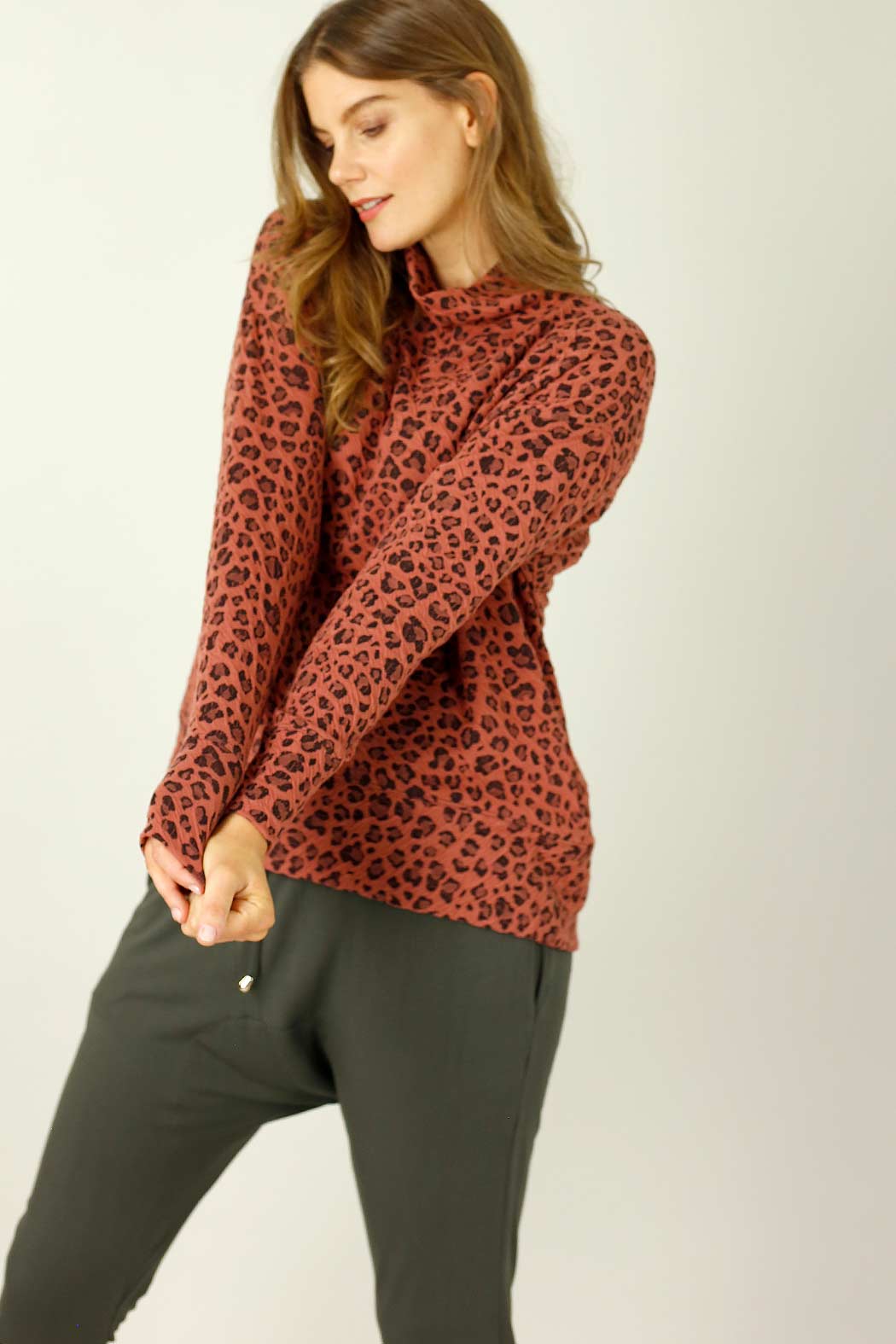 Sienna Animal Jacquard Jumper - SALE