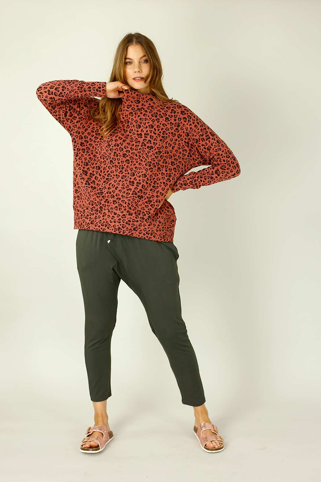 Sienna Animal Jacquard Jumper - SALE