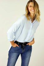 Pale Blue Seta Everyday Shirt - SALE