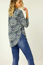 Blue Animal Nano Gatsby Shirt - SALE