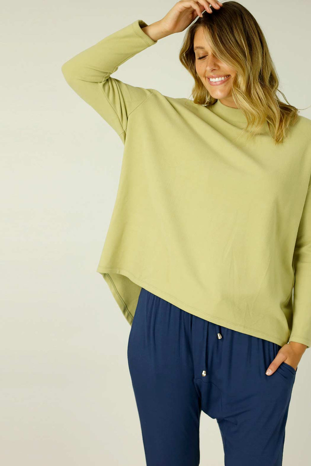 Chartreuse Audrey Jumper - SALE