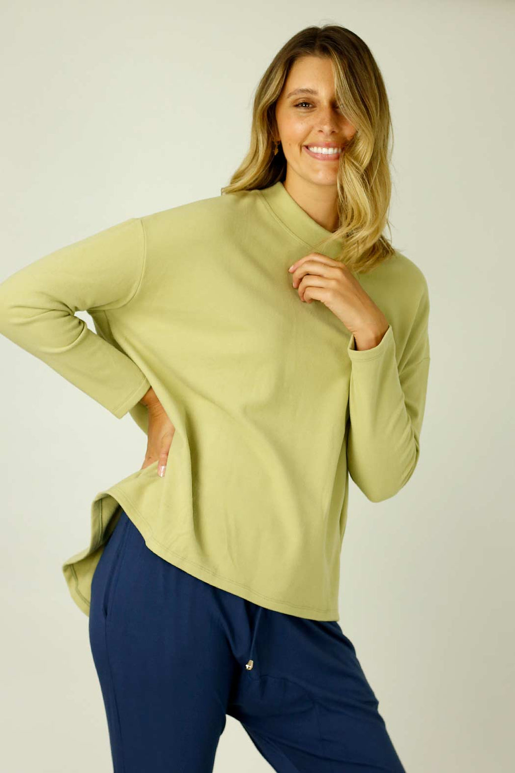 Chartreuse Audrey Jumper - SALE