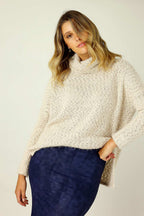 Ivory Fluffy Jumper