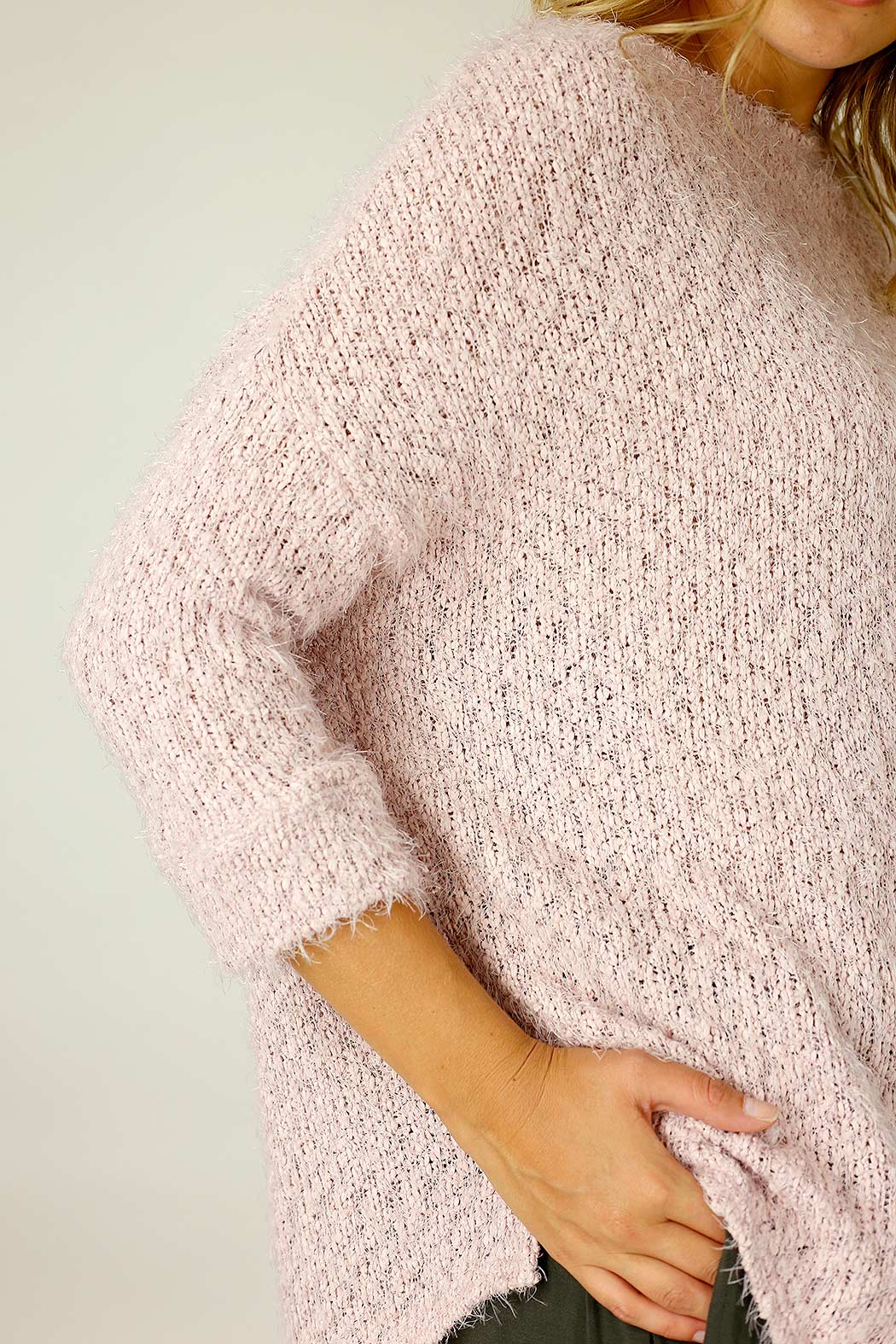 Pink Fluffy Overtop - SALE