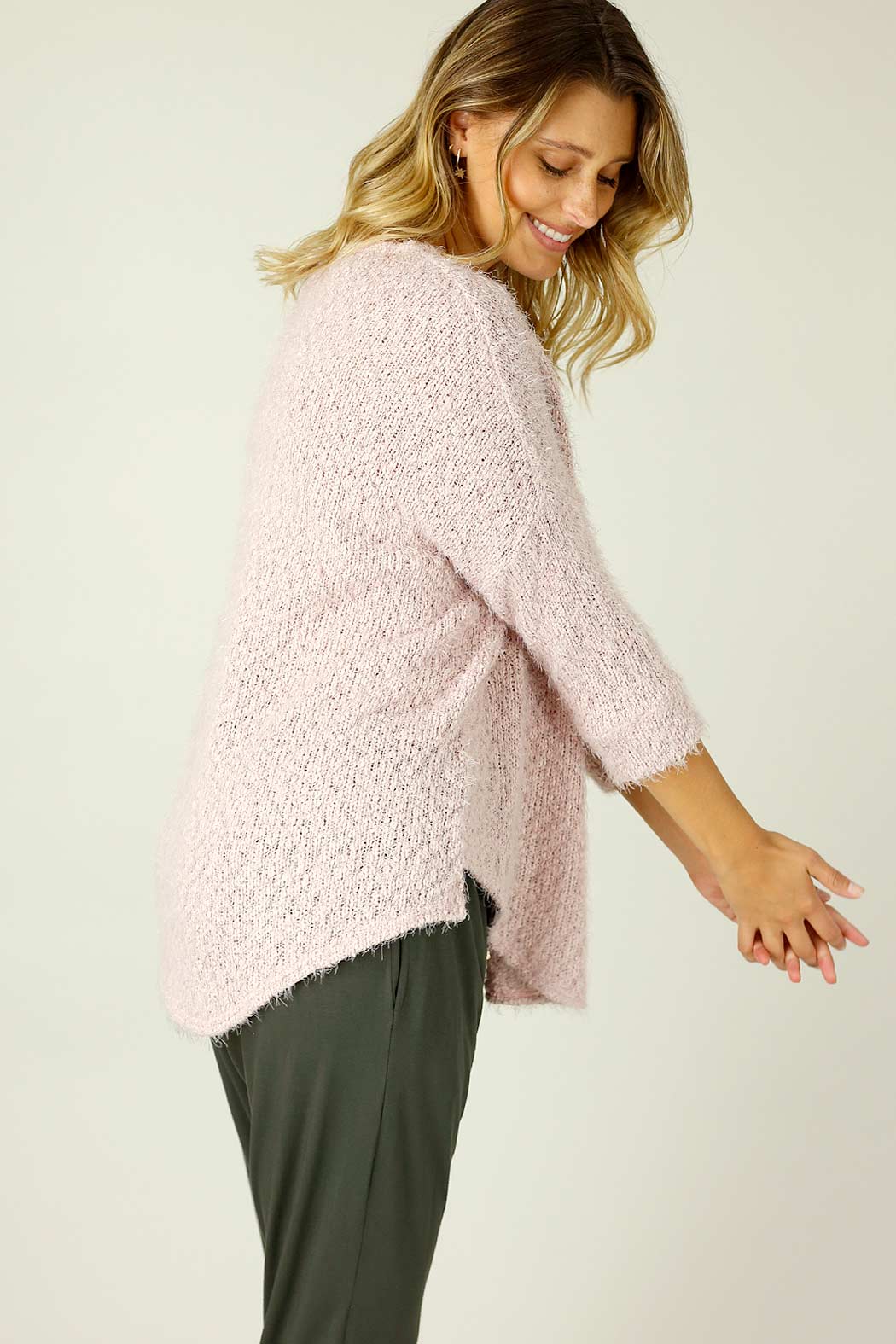 Pink Fluffy Overtop - SALE