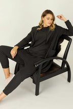 Charcoal Lounge Crew Neck Jumper - SALE