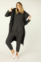 Charcoal Slouch Pant