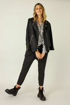 Charcoal Slouch Pant