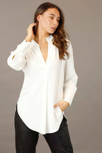Ivory Soft Touch Blogger Shirt - SALE