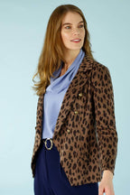 Mocha Animal Willow Jacket