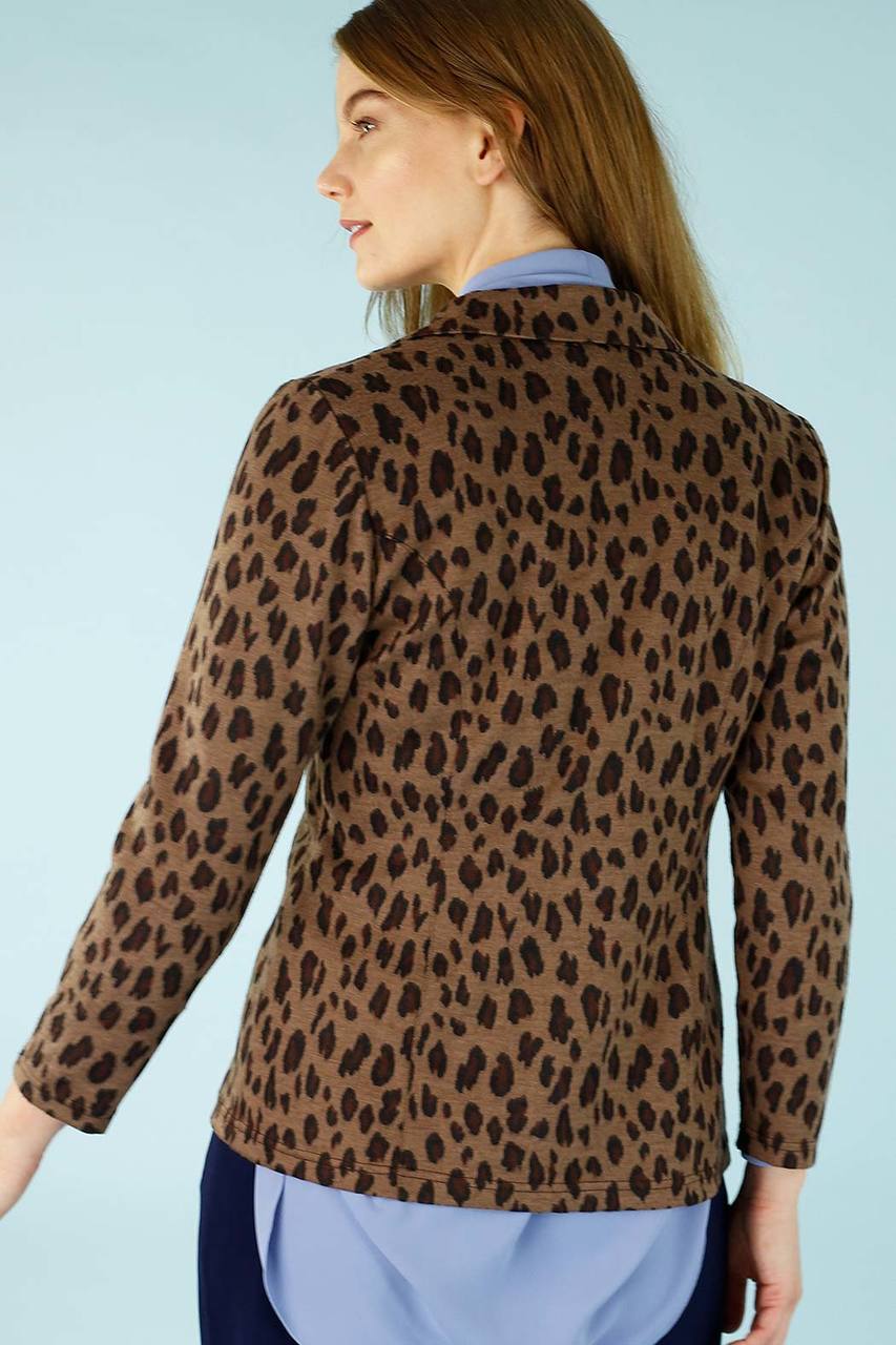 Mocha Animal Willow Jacket